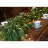 MOEPISY 9ft Christmas Garland with LED Lights, Real Touch Pine Garland - 2 of 4