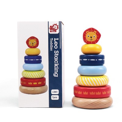 Leo & Friends Leo Stacking Toddler Ring Tower