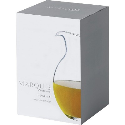Marquis Clear Glass Round Pitcher 30oz