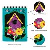 Evergreen Daisy Birdhouse Garden Applique Flag 12.5 x 18 Inches Indoor Outdoor Decor - 3 of 4