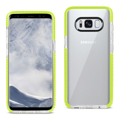 Reiko Samsung Galaxy S8 Edge /S8+/ S8 Plus Soft Transparent TPU Case in Clear Green