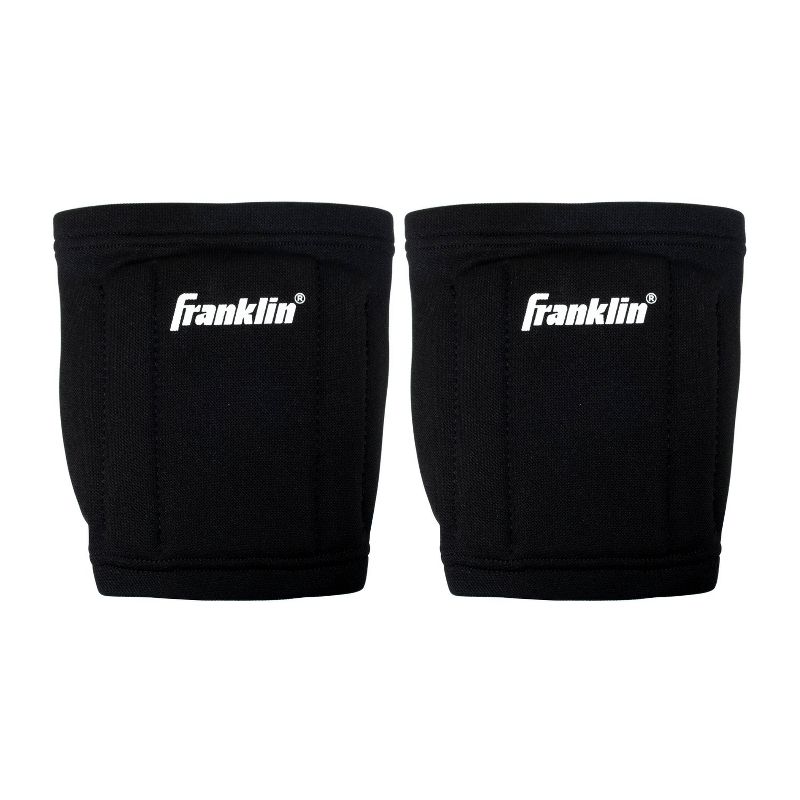 Franklin Sports 6pc Contour Volleyball Knee Pads - Black, 1 of 7