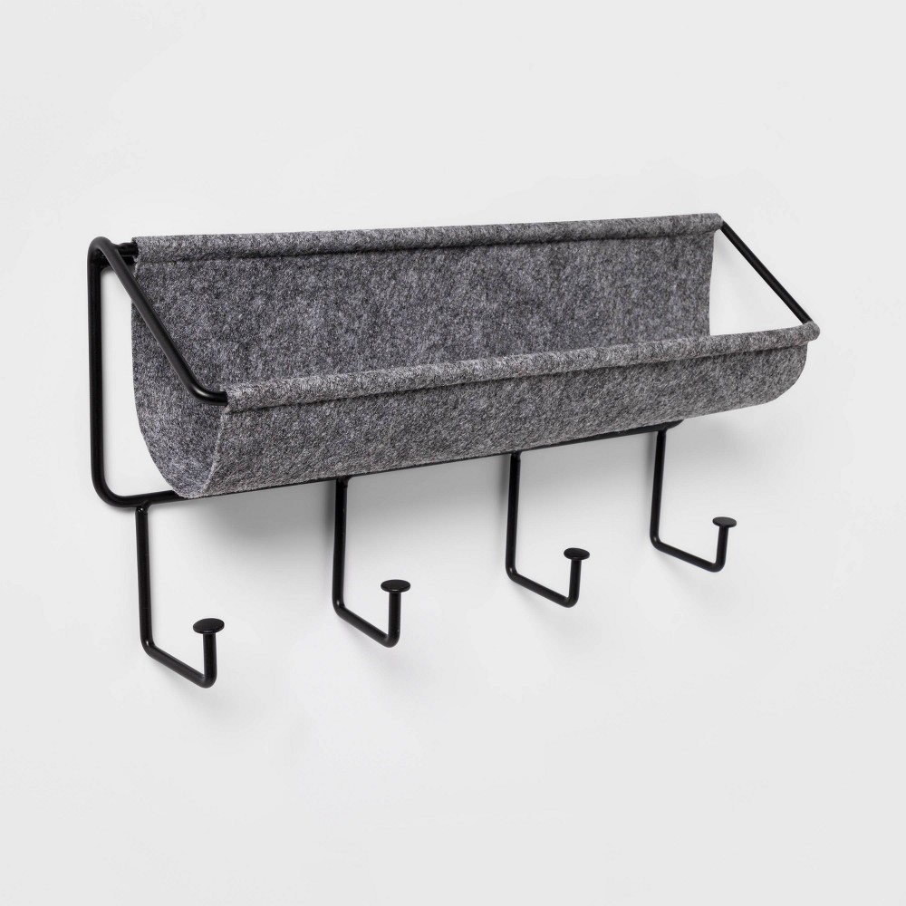 Small Felt Organizer with Decorative Hooks - Project 62 was $22.0 now $12.0 (45.0% off)