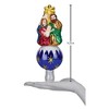 Old World Christmas Glass Blown Nativity Ornament Tree Topper - 3 of 3