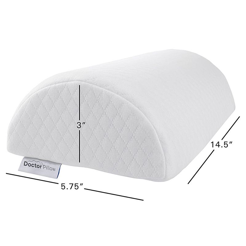Dr. Pillow Half Moon Lumbar Cushion for Back Pain Relief,, 4 of 7