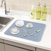 REGALWOVEN Silicone Waterproof Heat Resistant Easy Clean Dish Drying Mats 1 Pc - 2 of 4