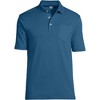Lands' End Men's Short Sleeve Cotton Supima Polo Shirt with Pocket - 2 of 2