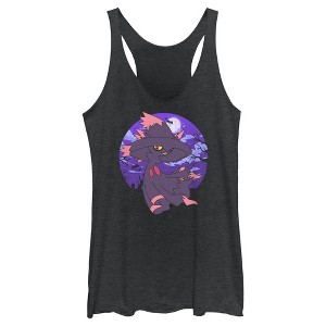 Women's Pokemon Halloween Night Mismagius Racerback Tank Top - 1 of 4