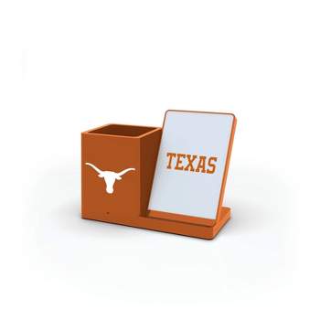 NCAA Texas Longhorns Wireless Charging Pen Holder