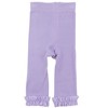 RuffleButts Girls Footless Ruffle Tights - 2 of 4