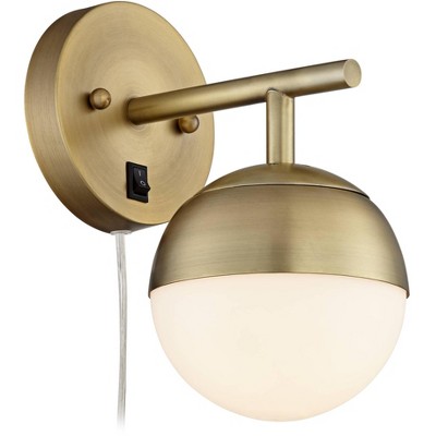 modern plug in wall lamp