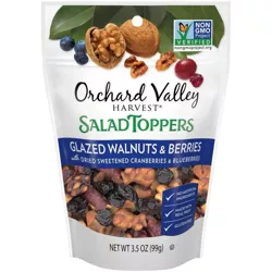 Orchard Valley Harvest Glazed Walnuts & Berries Salad Toppers - 3.5oz