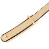 INSPIRE CHIC Women's Skinny Faux Leather Gold Buckle Adjustable Cinch Waistband - 3 of 4