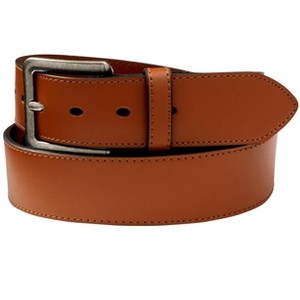 KingSize Men's Casual Stitched Edge Leather Belt - 1 of 4
