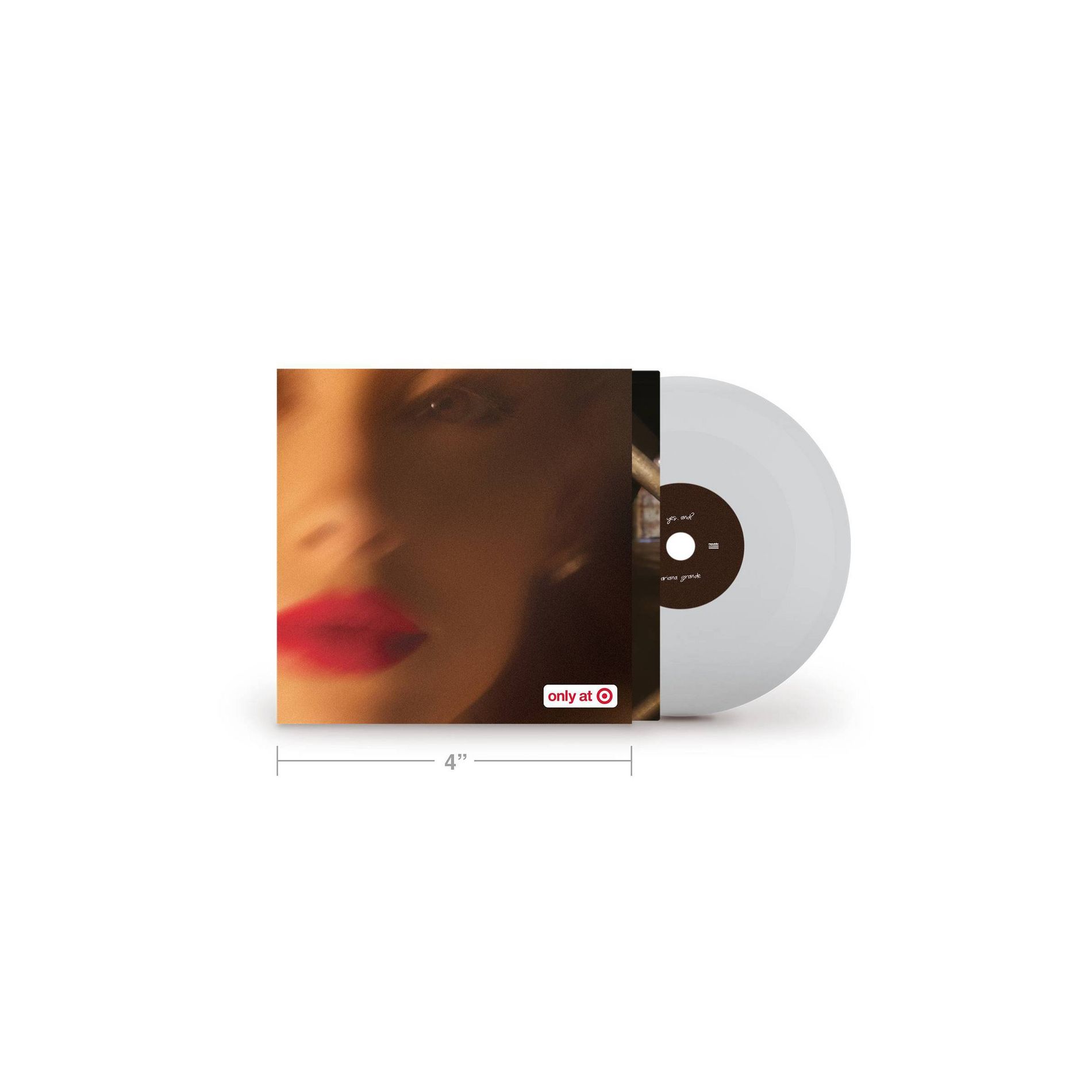 Ariana Grande Tiny Vinyl Edition - yes , and? / eternal sunshine (Target Exclusive, vinyl 4 inch)