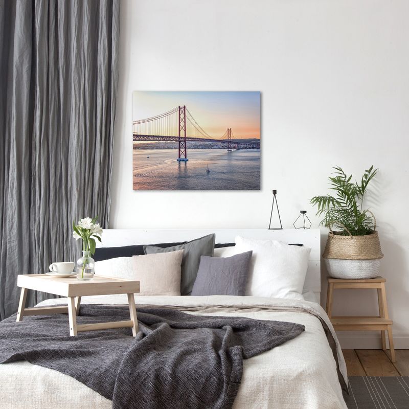 Americanflat Modern Wall Art Room Decor - Abril Bridge by Manjik Pictures, 5 of 7