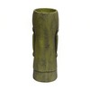 SEVOBAL Planters Stylish Weather Resistant Urn Planter For Indoor And Outdoor Use No Assembly, Magnesium Oxide, Antique Green, 8.75"*8.75"*24.00" - 3 of 4