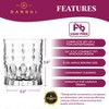 Barski Double Old Fashioned Tumbler Whiskey Glasses, Made with Fine European Craftmanship, Dishwasher Safe, 10.5 oz - 2 PK - 2 of 4