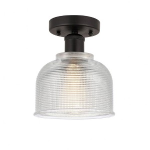 Dayton - 1 Light Semi-Flush Mount In Industrial Style-9.25 Inches Tall and 5.5 Inches Wide - 1 of 1