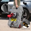 15 Gallon Gas Can with Pump - Portable Fuel Caddy with Wheels, Heavy Duty Fuel Transfer Tank for Gasoline/Diesel - 4 of 4