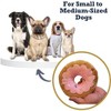 American Pet Supplies Donut Plush Dog Toy – Ideal for Fetching, Tug-of-War, Gentle Chewing – Strawberry - 4 of 4