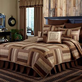 Park Designs Shades Of Brown Queen Quilt
