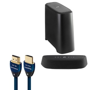 Polk Audio Magnifi Mini AX Ultra-Compact Soundbar System with AudioQuest SKY 3m HDMI Cable - 1 of 4