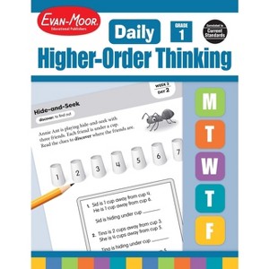 Daily Higher-Order Thinking, Grade 1 Teacher Edition - by  Evan-Moor Educational Publishers (Paperback) - 1 of 1