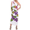 LA LEELA Women's Summer Sarong Bikini Wraps Cover up Skirt Wrap Bathing suit Swimwear Swimsuit Beach Coverup for Women One Size White, Floral - 3 of 4