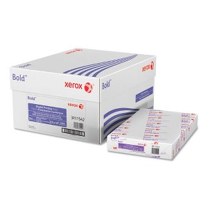 xerox Bold Digital Printing Paper, 98 Bright, 24 lb Bond Weight, 8.5 x 14, White, 500 Sheets/Ream, 8 Reams/Carton - 1 of 1