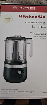 Kitchenaid 3.5-cup Food Chopper - Aqua Sky : Target
