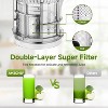 Masticating Juicer, 5.2-inch Feed Chute for Whole Fruits &Vegetables, Non-Clogging Slow Cold Press Juicer with Triple Strainers, Powerful 200W Motor - 3 of 4