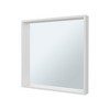 FONTOI Wall Mounted Bathroom Mirror Cabinet with Shelves Modern Storage Organizer for Contemporary Home Bathrooms, White, 23.6"*2.8"*23.6" - 2 of 4