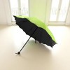 Unique Bargains Travel Umbrella Manual Color-changing 3-fold Sun Protection Vinyl Impact Cloth 38.19"x22.83" 1 Pcs - 2 of 4