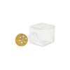 Winco Square Shakers with Brass Top, 0.5 oz - Pack of 12 - 2 of 4