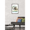 Trends International NFL Los Angeles Chargers - Drip Helmet 20 Framed Wall Poster Prints - 2 of 4