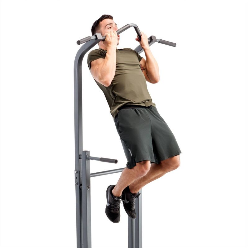 Marcy Power Tower with Chest Press,Ab Crunch Station and Chin Up Bar Home Gym, 4 of 5