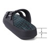 Women's Men's Cloud Slides Double Buckle Adjustable Pillow Slippers Thick Sole Cushion EVA Sandals - 4 of 4