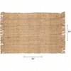 Hand Woven Jute Rug 24x36 Inches Reversible Rustic Accent Rug for Kitchen Living Room Bedroom Entryway Decorative - 2 of 4