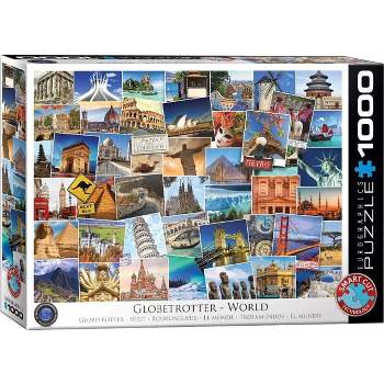 Eurographics Inc. World Globetrotter 1000 Piece Jigsaw Puzzle