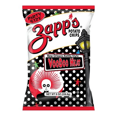 Zapp's New Orleans Kettle Style Voodoo Heat Potato Chips - 8oz