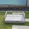 Lyngins Rectangular Rattan Pet Bed for Indoor & Outdoor,Wicker Medium-Sized Dog Sofa Bed,Cat Bed - 2 of 4