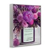 Stupell Industries I Am Enough Inspirational Phrase Purple Pink Flowers, 30" x 24" - 3 of 4