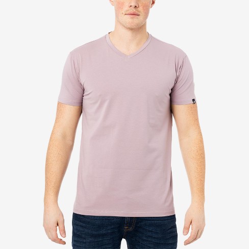 X Ray Men's Basic V-neck Short Sleeve T-shirt In Dusty