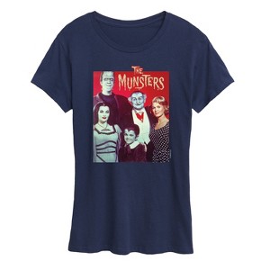 Women's - The Munsters - Family Portrait Short Sleeve Graphic T-Shirt - 1 of 4