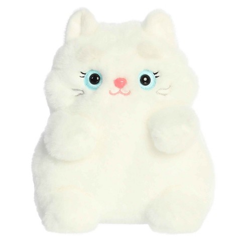 Aurora Small Angel Mewmews Playful Stuffed Animal White 8" - image 1 of 4