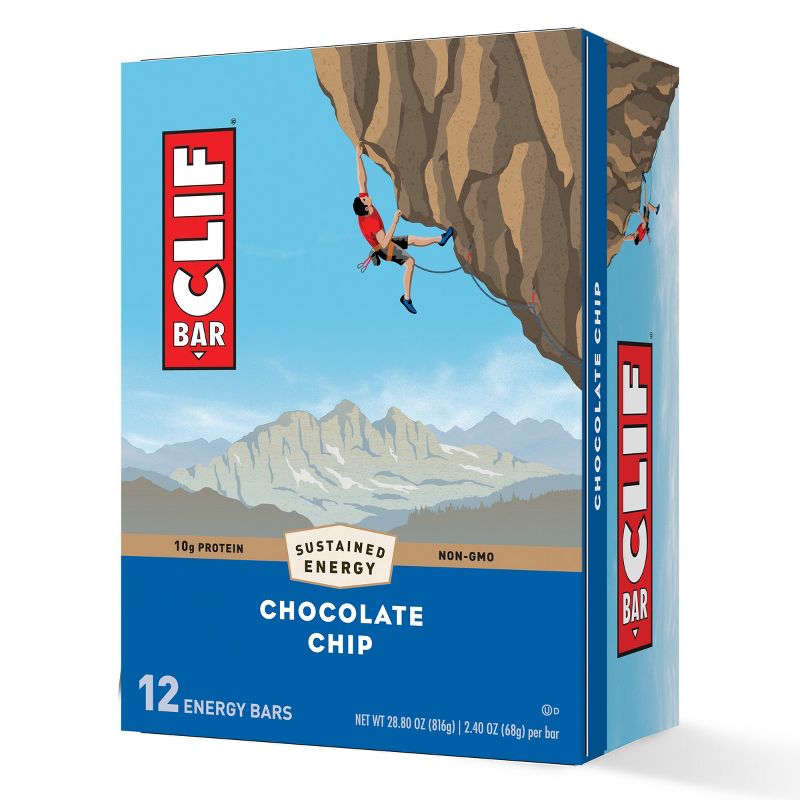 CLIF Bar Chocolate Chip Energy Bars 
, 4 of 12