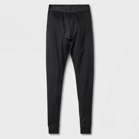 Men's Slim Fit Thermal Pants - Goodfellow & Co™ Black XXL
