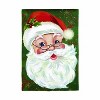 Evergreen Merry Santa Applique Garden Flag 12 x 18 Inches Indoor Outdoor Decor - 2 of 4