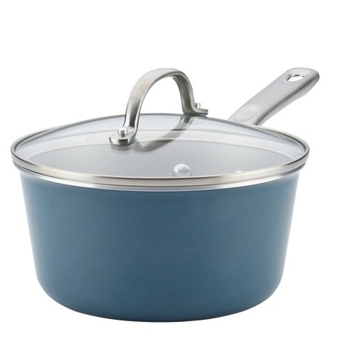 Select By Calphalon Nonstick With Aquashield 2.5qt Sauce Pan With Lid :  Target